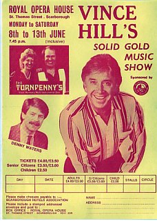 Poster Vince Hill Solid Gold music Show